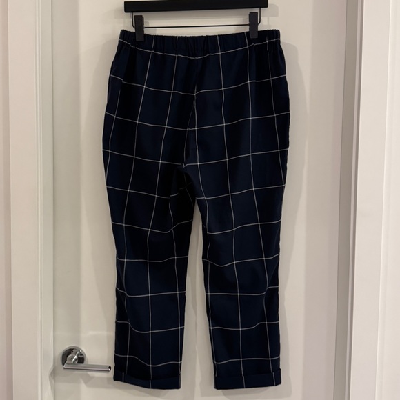 OAK + FORT Plaid Cropped Pant ✨ - Picture 5 of 12